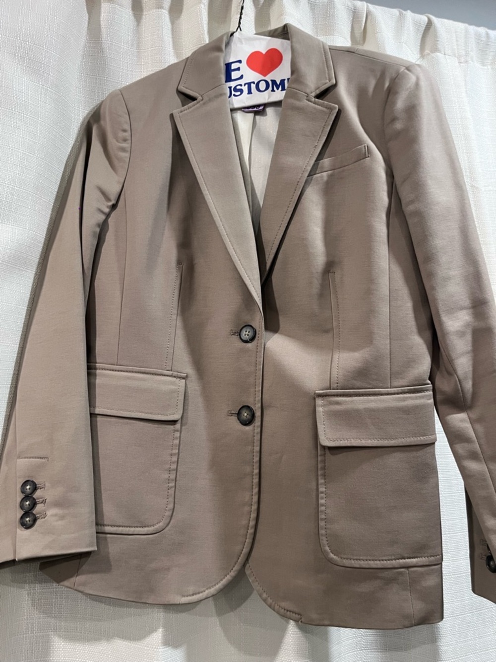 Banana Republic Taupe Tailored Women's Blazer